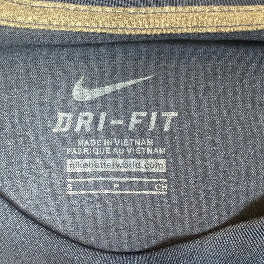 Nike Houston Astros Dri-FIT Shirt Mens Small Navy Blue Short Sleeve Baseball Tee - Picture 4 of 8